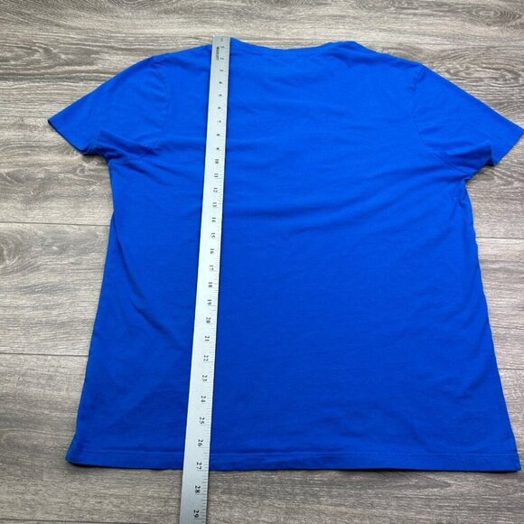 Sony Playstation Logo Shirt Men's Size XL Royal Blue Gamer PS5 Gaming Official - Picture 10 of 13